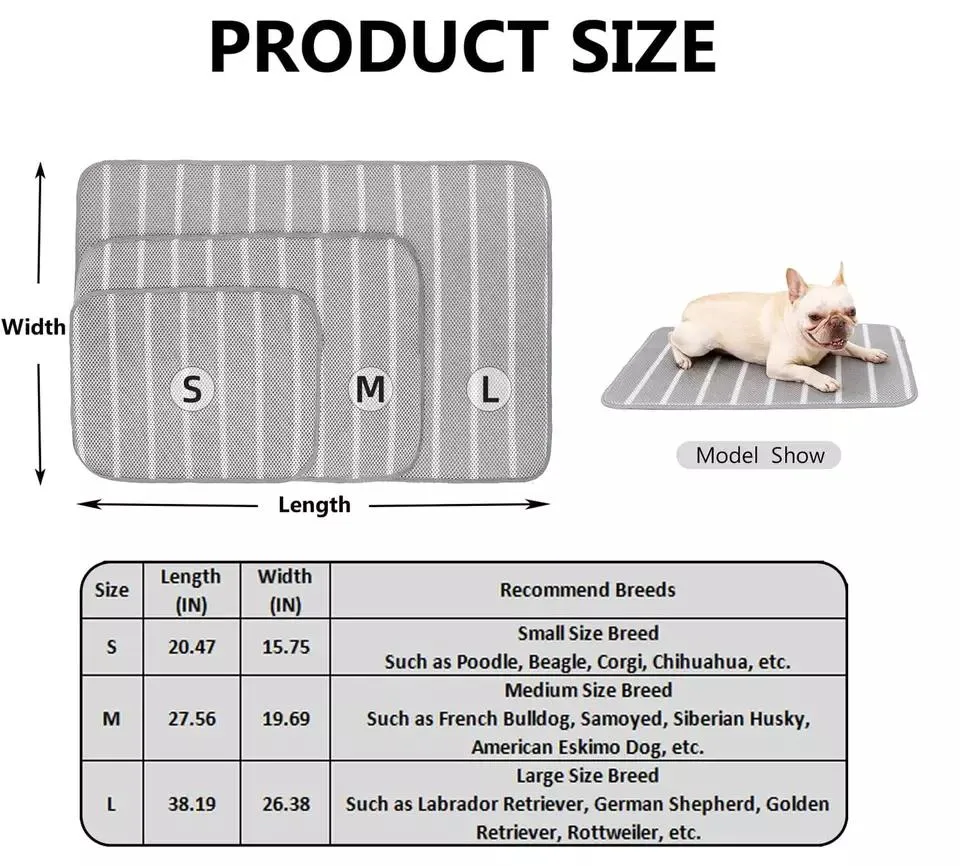 Wholesale Washable Pet Cooling Mat for Dogs Cats