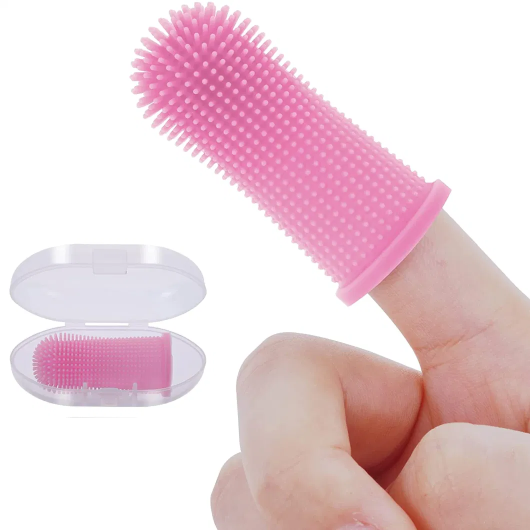 Dog Teeth Cleaning Tools Pet Finger Toothbrush Pet Products