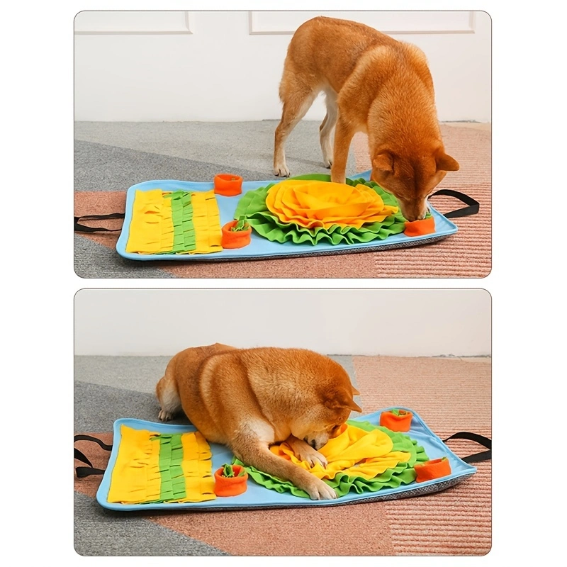 Dog Sniffing Training Olfactory Mat Activity Blanket Feeding Mat Dog Food Pet Blanket Toy