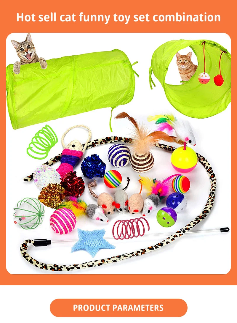 Wholesale Custom Wooden Stick Replaceable Cat Teaser Interactive Cat Toys