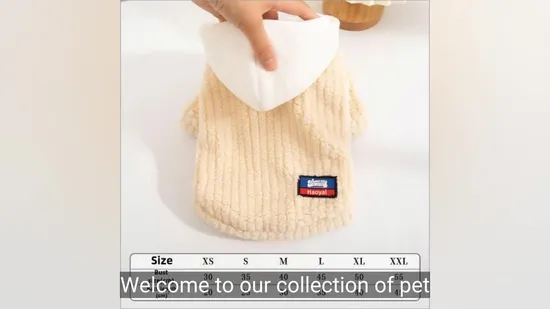 Cozy Fall and Winter Pet Apparel in Various Styles 