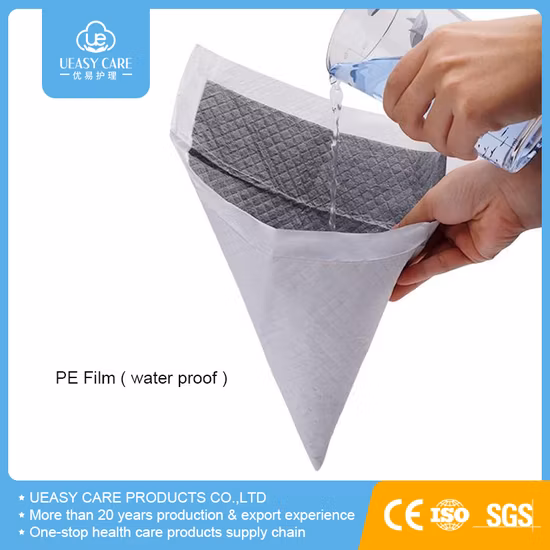Factory Custom Puppy Training Mat with High Absorption Dog Pet PEE Mat Pet Changing Mat Disposable Absorbent Changing Mat Baby Underpad 60X45cm 60X60cm 60X90cm
