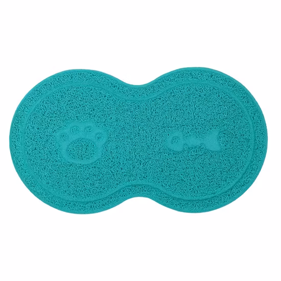 Wholesale Factory Supply Pet Cat Waterproof Antislip Litter Mat Food Floor Mat