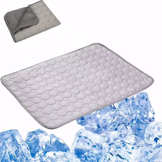 Size L Pet Cooling Mat Summer Self Cooling Non Slip Sofa Blanket for Dog Cat, 70 X 55cm 
