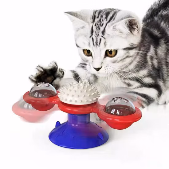 Latest Animal Toys Cat Toy Spinner Toy Pet Products TPR Toys