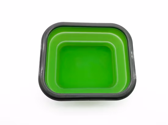 250ml Portable Travel Collapsible Foldable Durable Silicone Pet Dog Bowl for Food & Water