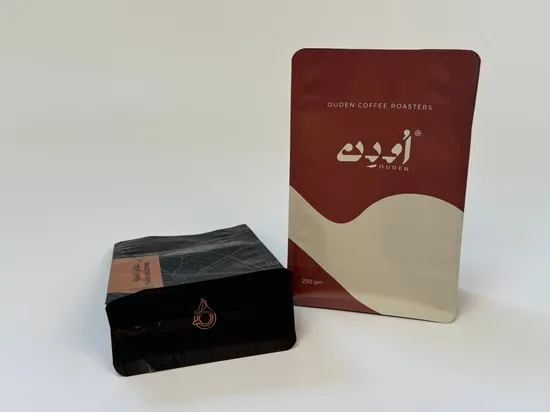 Manufacturers Custom Composite Aluminum Foil Bag Eight Side Seal Zipper/Ziplock Coffee Food Packaging Bag Flat Bottom Bag with Tea Pet Food 