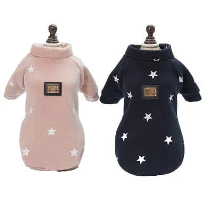 Hot Sale Dog Clothes Fall Winter Thickened Luxury Dog Sweater Hoodie Fleece Multicolor Pet Vest Apparel