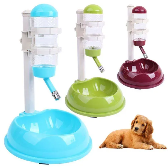 500ml Automatic Water Dispenser Feeder Food Storage Bowl Self