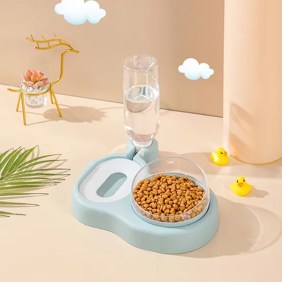 Automatic Refill Drinking Water Cat Feeding Bowl Dog Bowl Dual