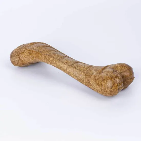 Pet Beef Flavor Simulation Bones Gnawing Bite Grinding Interactive Dog Toys 