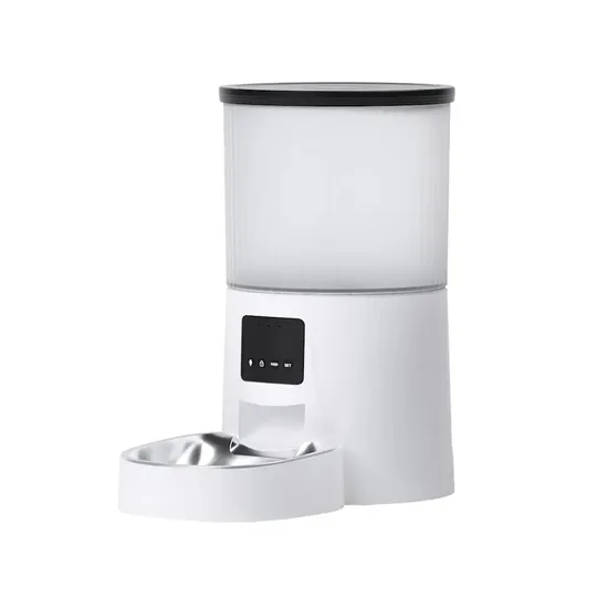 Amazon Auto 4L WiFi APP Automatic Microchip Smart Pet Cat Feeder for Cats 