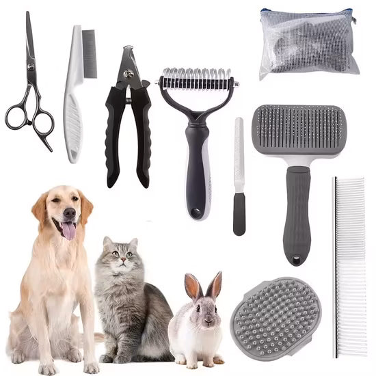 Dogs Cats Brushes Combs Pet Supplies Self Cleaning Slicker Brush Suitable for All Haired Lengths